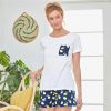 Becquet Pyjama Short Femme Imprime Citrons - Becquet Creation | Pyjama Femme