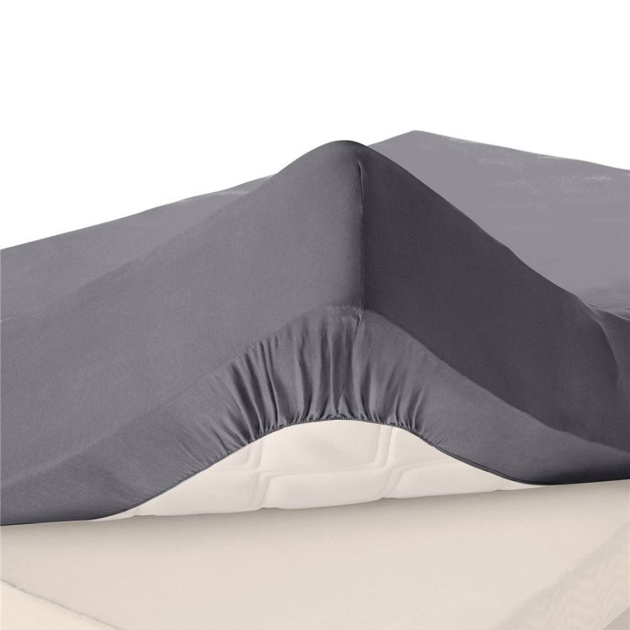 Becquet Drap-Housse Toile Pur Coton Grands Bonnets 32 Cm Laureat | Boutis, Jete De Lit, Couvre Lit