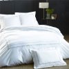 Becquet Linge De Lit Percale Fleurs Brodees Et Torsades - Becquet Creation | Linge De Lit Fantaisie, Linge De Lit Brode