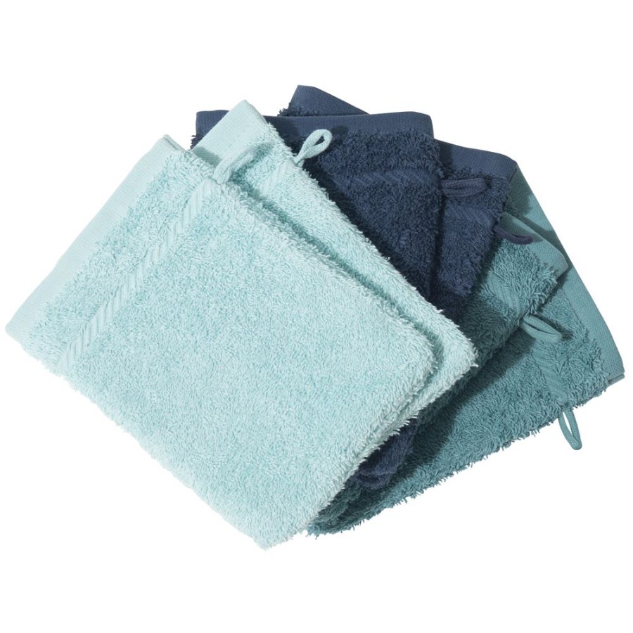 Becquet Gants De Toilette Unis - Lot De 6 | Serviette De Bain Unie