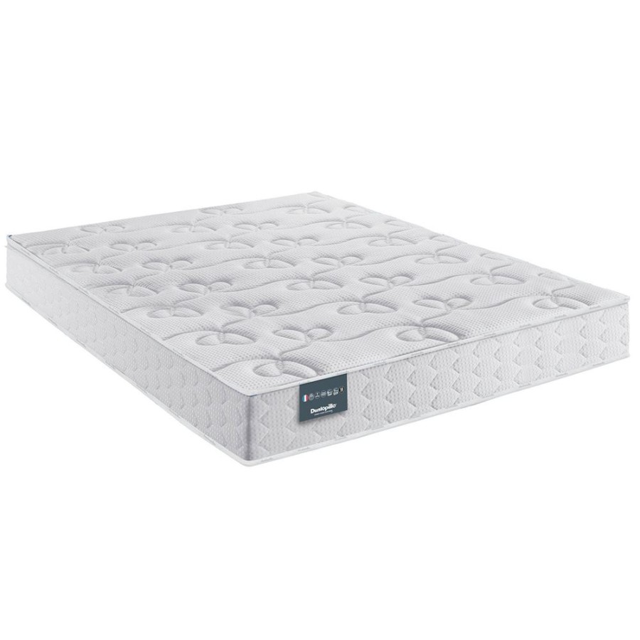 Becquet Matelas Latex Perfore 7 Zones Dunlopillo - Accueil Moelleux - Soutien Ferme | Matelas