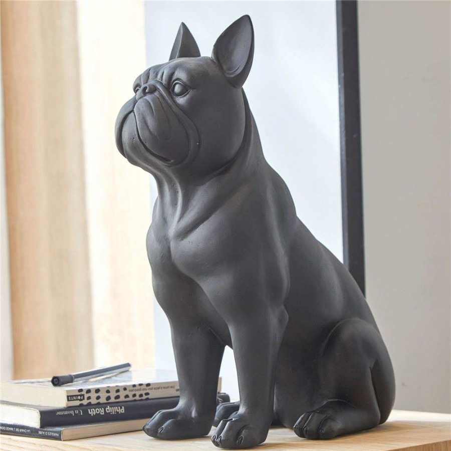 Becquet Statuette Chien Noir | Statuette, Figurine