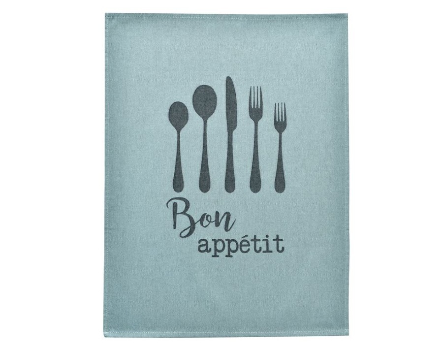 Becquet Torchons Et Essuie-Mains Jacquard Bon Appetit - Lot De 3 Ou De 6 | Bagagerie