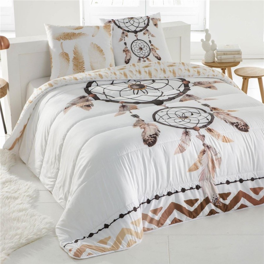 Becquet Couette Deco Double Face Motif Attrape-Reves - Chaude | Couette Coloree, Couette Imprimee