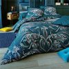 Becquet Linge De Lit Percale Motif Paons - Becquet Creation | Boutis, Jete De Lit, Couvre Lit