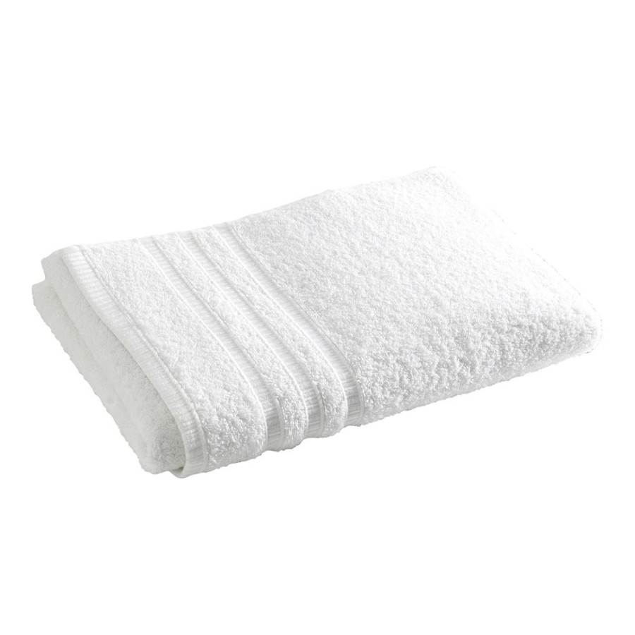 Becquet Linge De Toilette Decor Bandes Jacquard - 470 /M - Becquet Creation | Tapis De Bain, Tapis De Douche