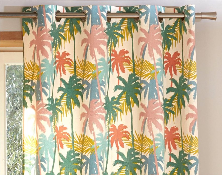 Becquet Rideau Motif Tropical | Rideau