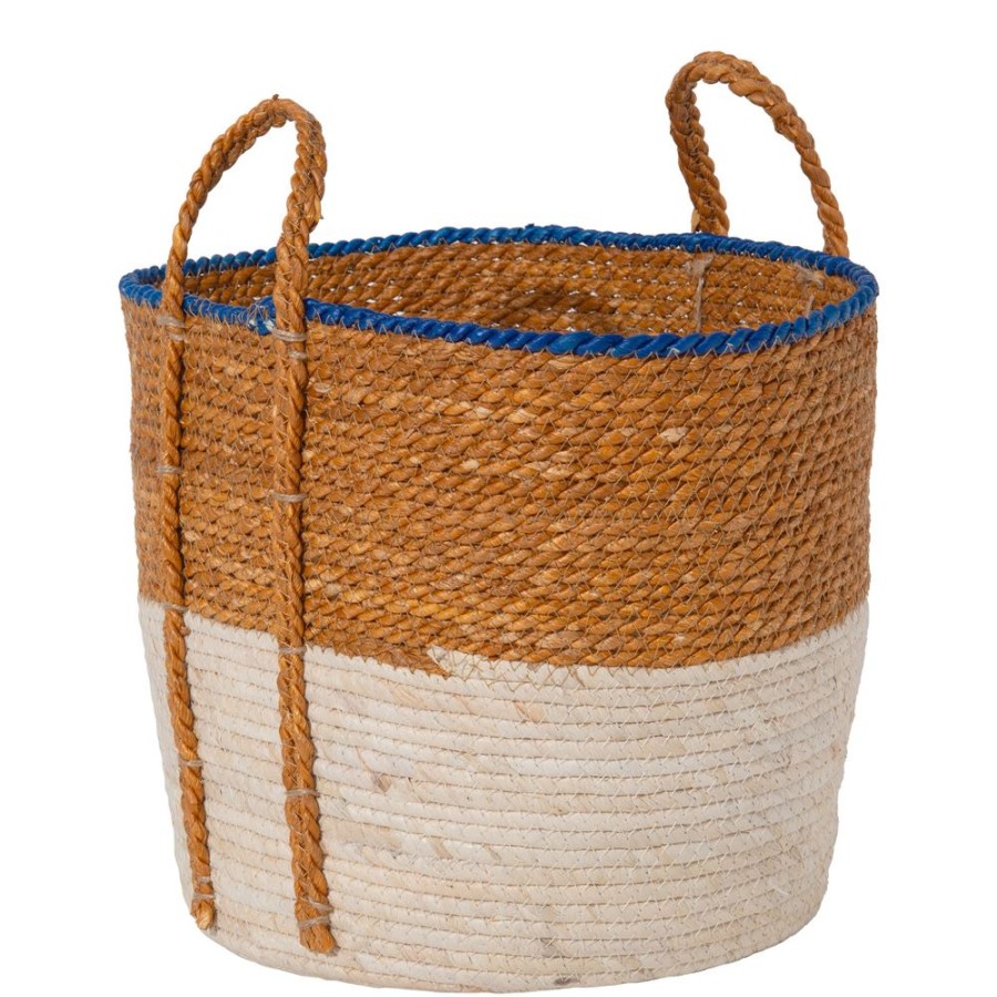 Becquet Panier Tricolore En Jacinthe D'Eau | Boite, Panier