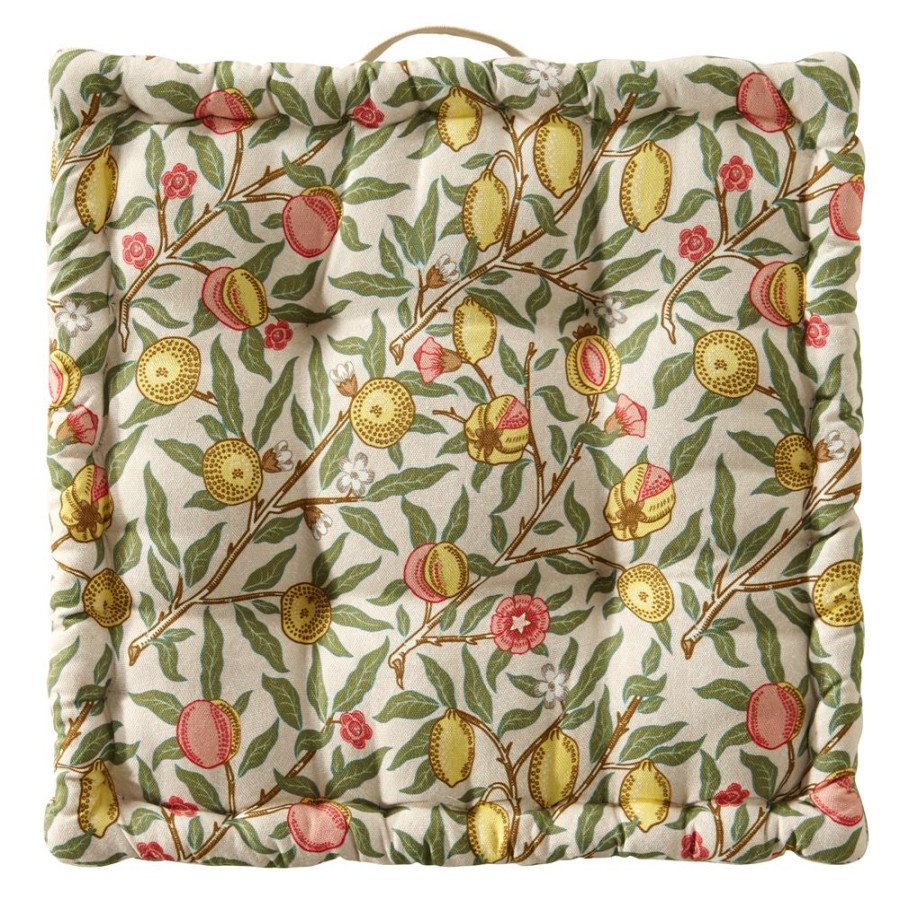 Becquet Coussin Matelas Motif Citrons - Becquet Creation | Pouf, Matelas, Futon