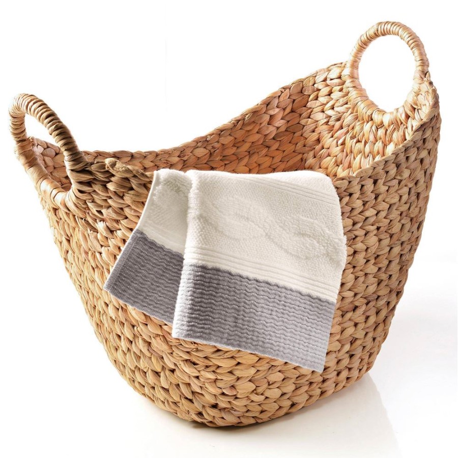 Becquet Panier A Linge Tresse | Rangement, Gain De Place