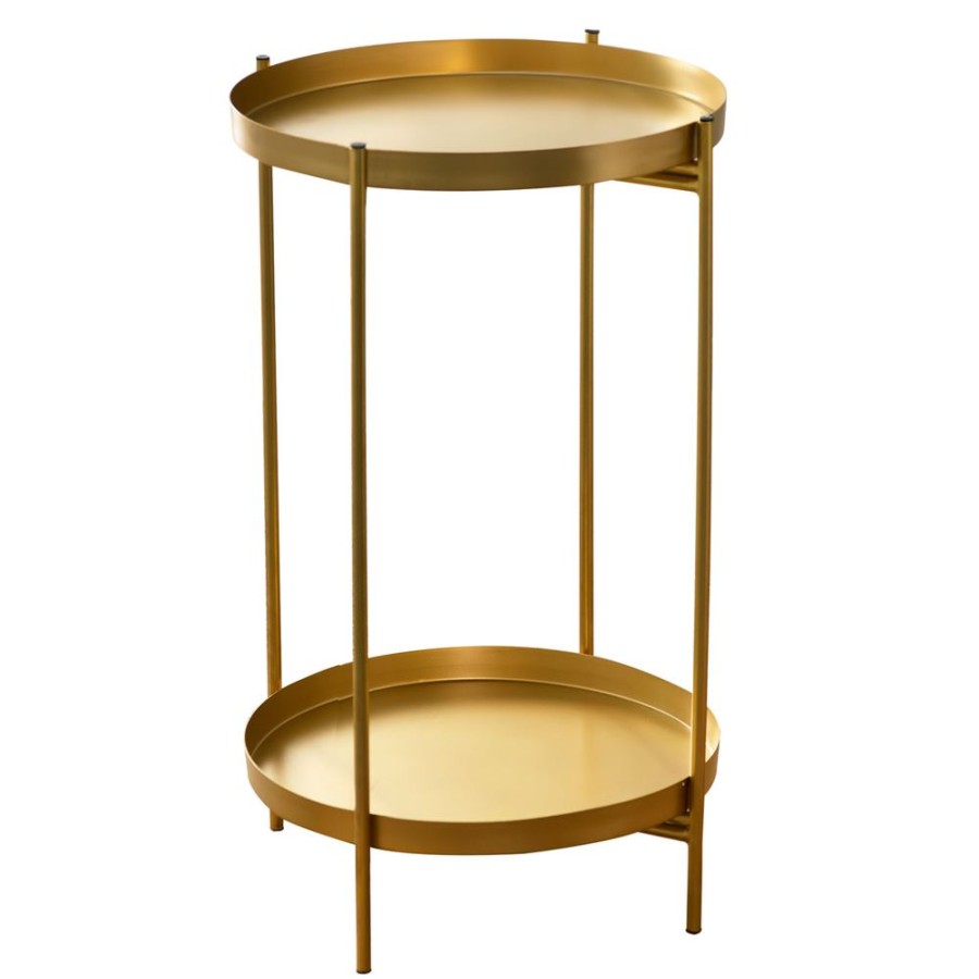 Becquet Table D'Appoint Double Plateau | Meuble, Etagere