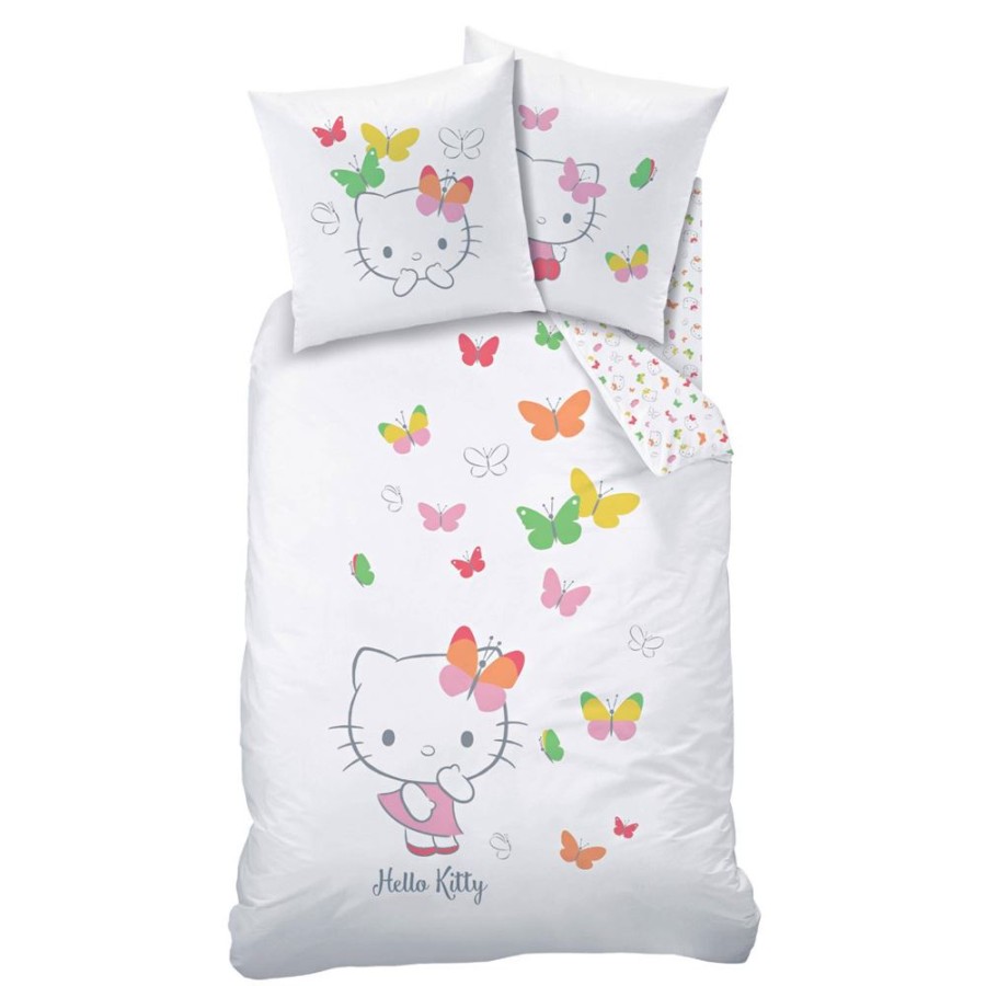 Becquet Parure De Lit 2 Pieces Enfant Hello Kitty® | Univers Des Tout-Petits