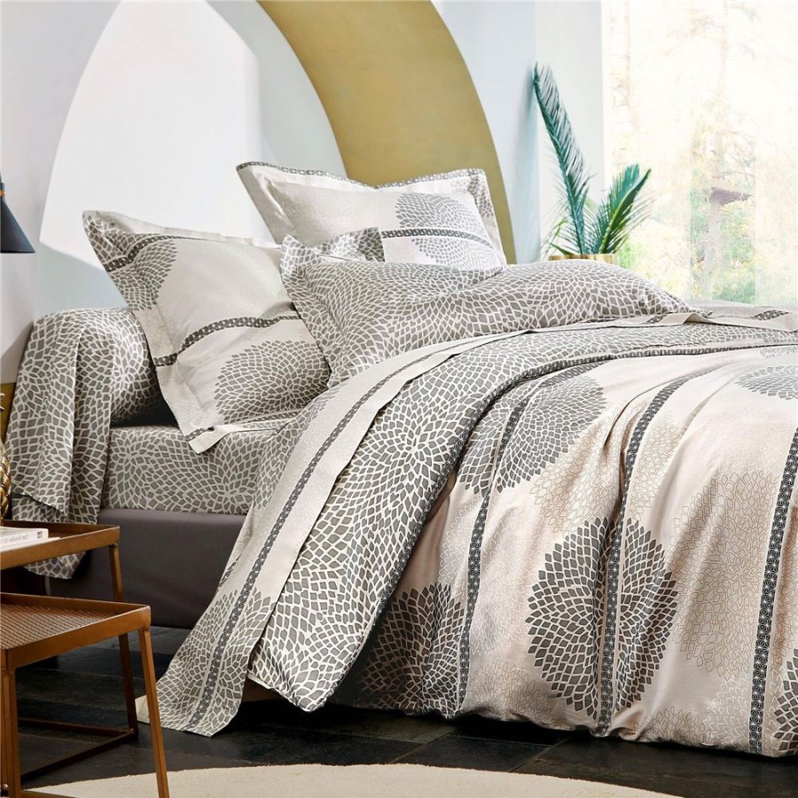 Becquet Linge De Lit Satin De Coton Effet Mosaique - Becquet Creation | Linge De Lit Ado, Housse De Couette