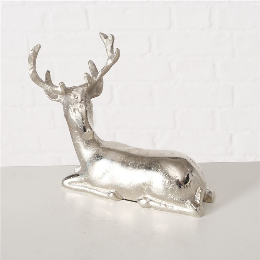 Becquet Decoration Cerf En Aluminium | Statuette, Figurine