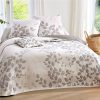 Becquet Jete De Lit Tisse Jacquard Motif Vegetal | Boutis, Jete De Lit, Couvre Lit