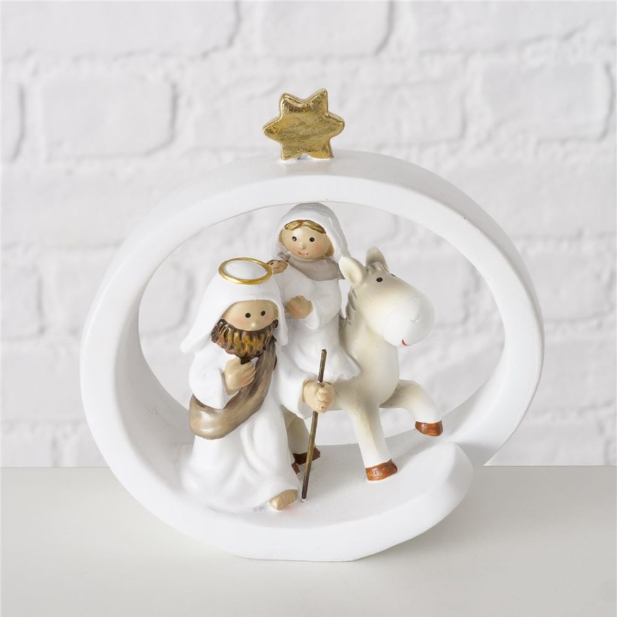 Becquet Petite Creche Originale En Resine | Objet De Decoration