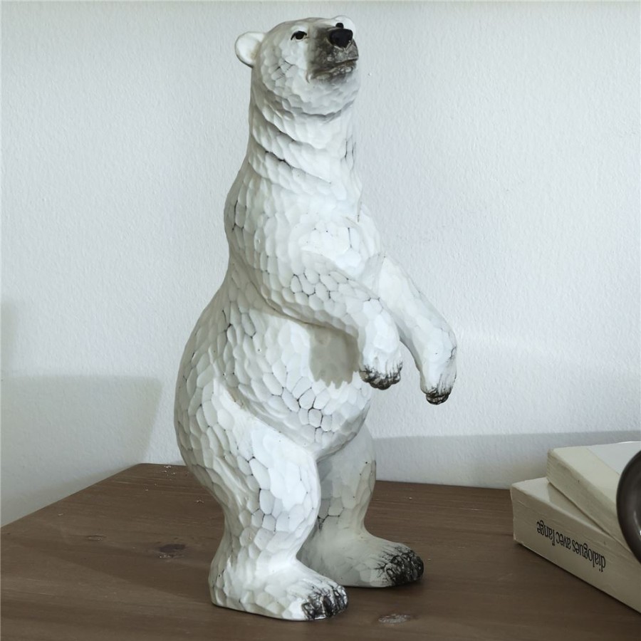 Becquet Statuette Ours Polaire | Statuette, Figurine